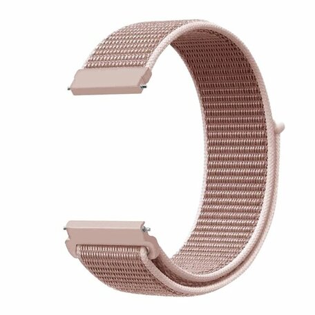 Sport Loop nylon bandje - Zacht roze - Samsung Galaxy watch 7 - 40mm / 44mm