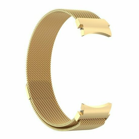 Samsung Galaxy watch 7 - 40mm / 44mm - Milanese bandje (ronde connector) - Goud