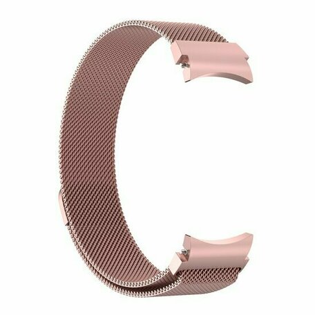 Samsung Galaxy watch 7 - 40mm / 44mm - Milanese bandje (ronde connector) - Rosé goud