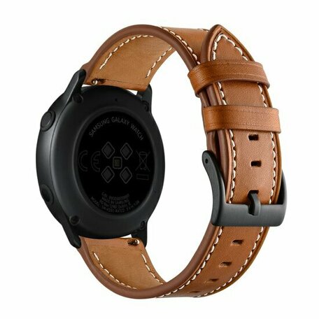 lederen bandje - Bruin - Samsung Galaxy watch 7 - 40mm & 44mm