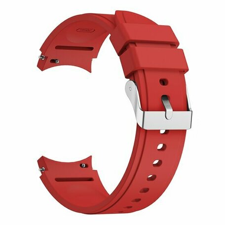 Samsung Galaxy watch 7 - 40mm & 44mm - Siliconen sportband - Rood