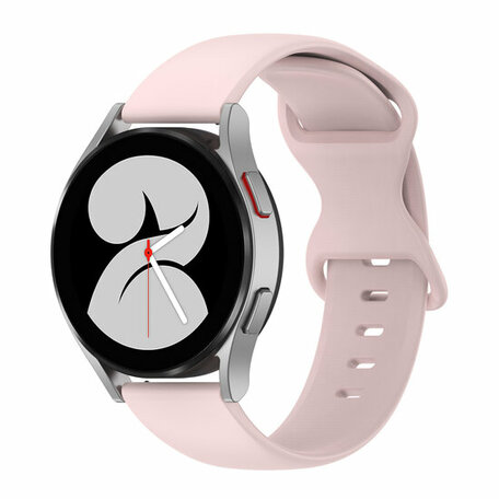 Solid color sportband - Roze - Samsung Galaxy watch 7 - 40mm & 44mm