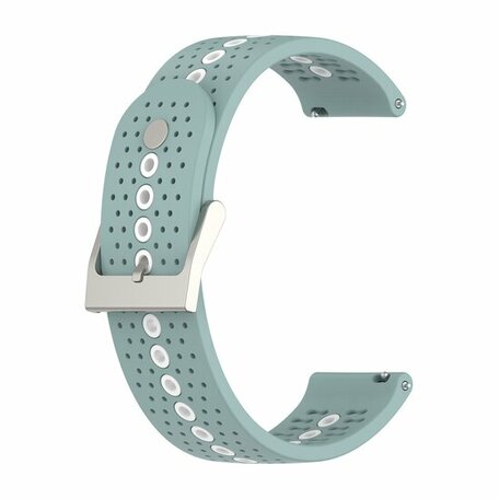 Dot Pattern bandje - Groenblauw - Samsung Galaxy watch 7 - 40mm & 44mm