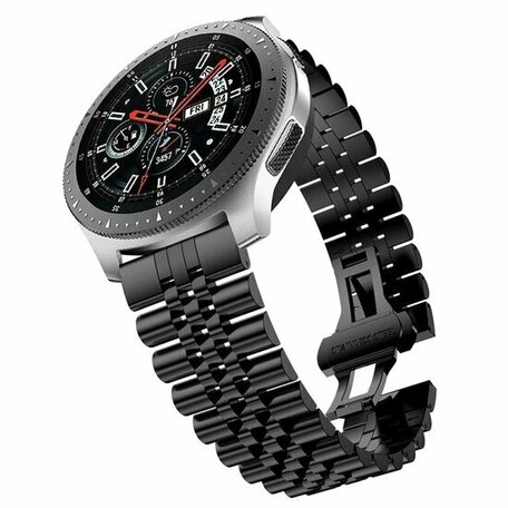 Stalen band - Zwart - Samsung Galaxy watch 7 - 40mm & 44mm