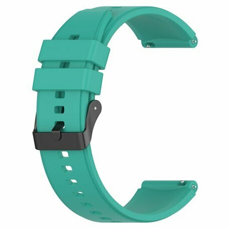 Siliconen gesp bandje - Turquoise - Samsung Galaxy watch 7 - 40mm & 44mm