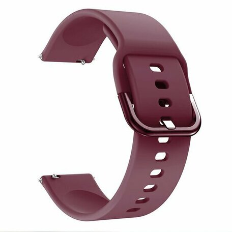 Siliconen sportband - Bordeaux - Samsung Galaxy Watch 6 classic - 43mm & 47mm