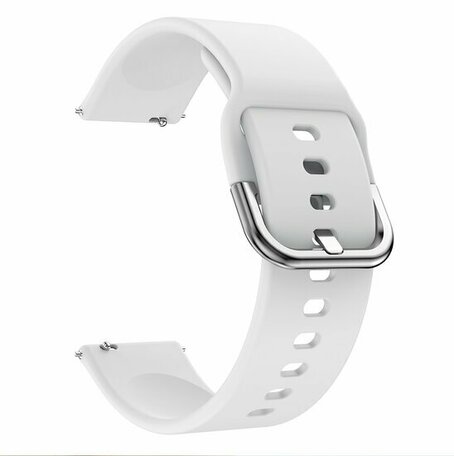 Siliconen sportband - Wit - Samsung Galaxy Watch 3 - 41mm