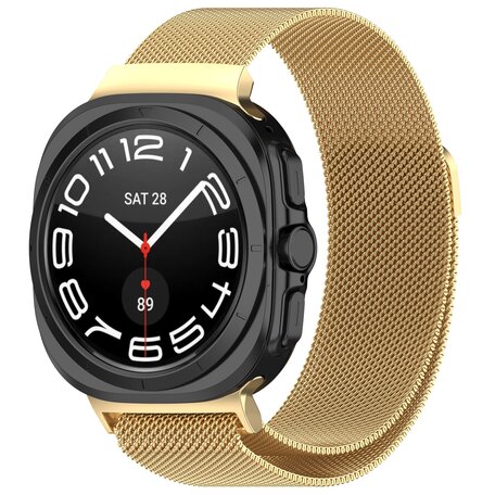 Milanese band - Goud - Samsung Galaxy Watch Ultra 47mm