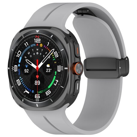 D-buckle sportband - Grijs - Samsung Galaxy Watch Ultra 47mm