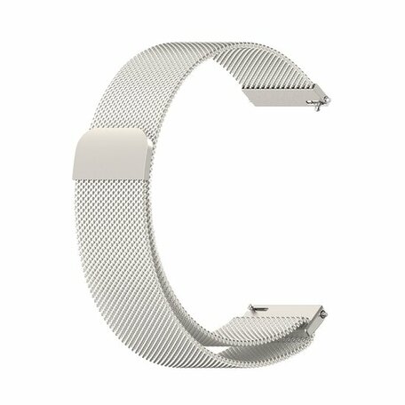 Milanese bandje - Starlight / Sterrenlicht - Garmin Vivoactive 4 / 4L