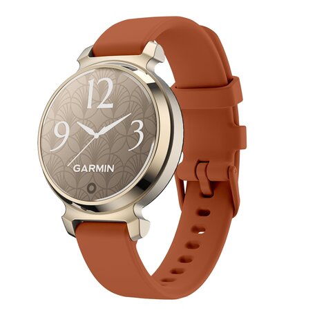 Siliconen bandje - Bruin - Garmin Lily 2