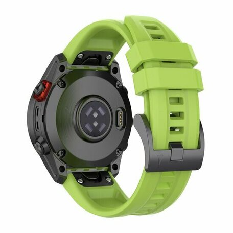 Siliconen sportbandje - Groen - Garmin Fenix 8 - 47mm