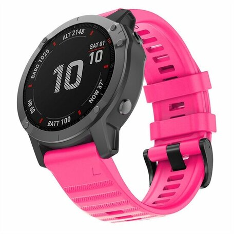 Siliconen bandje - Roze - Garmin Fenix 8 - 51mm