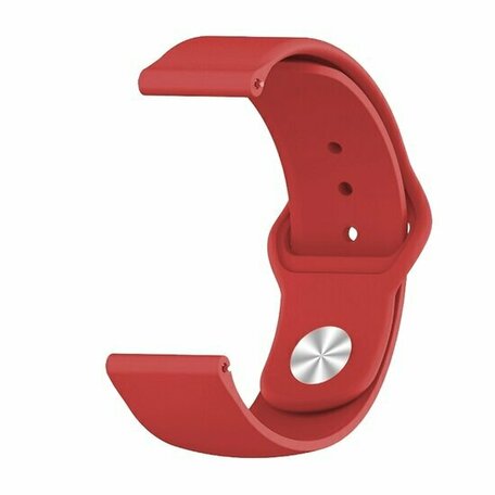 Rubberen sportband - Rood - Huawei Watch GT 5 (Pro) / GT 4 / GT 3 / GT 2 - 46mm