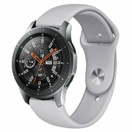 Rubberen sportband - Grijs - Huawei Watch GT 5 (Pro) / GT 4 / GT 3 / GT 2 - 46mm