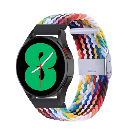 Braided nylon bandje - Multicolor - Huawei Watch GT 5 (Pro) / GT 4 / GT 3 / GT 2 - 46mm