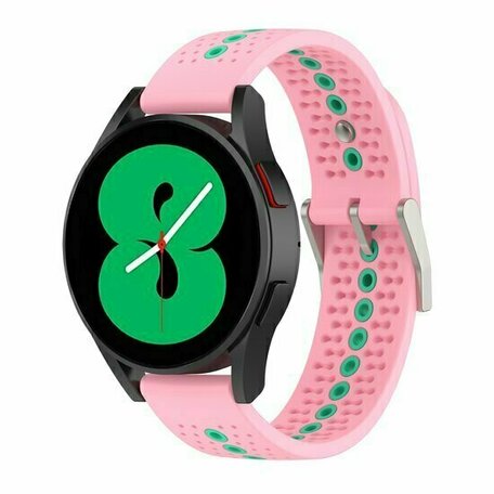 Dot Pattern siliconen bandje - Roze - Huawei Watch GT 5 (Pro) / GT 4 / GT 3 / GT 2 - 46mm