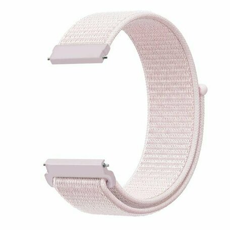 Sport Loop nylon bandje - Lichtroze - Huawei Watch GT 5 (Pro) / GT 4 / GT 3 / GT 2 - 46mm