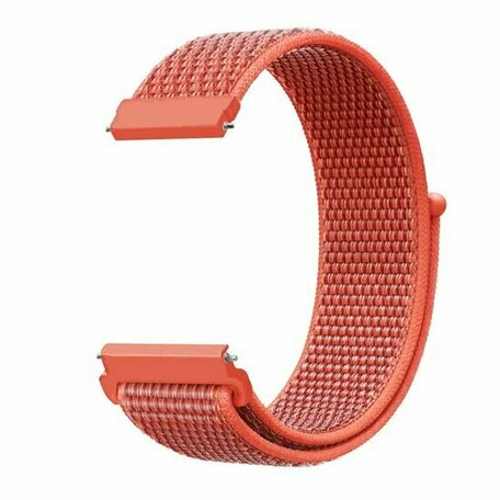 Sport Loop nylon bandje - Rood - Huawei Watch GT 5 (Pro) / GT 4 / GT 3 / GT 2 - 46mm