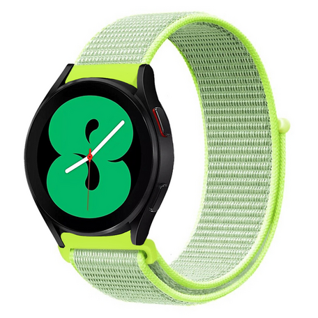 Sport Loop nylon bandje - Geel - Huawei Watch GT 5 (Pro) / GT 4 / GT 3 / GT 2 - 46mm