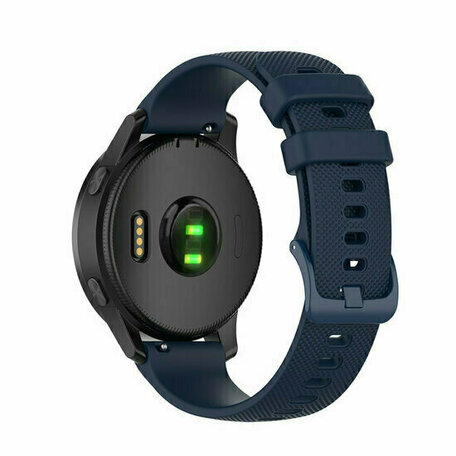 Sportband met motief - Donkerblauw - Huawei Watch GT 5 (Pro) / GT 4 / GT 3 / GT 2 - 46mm