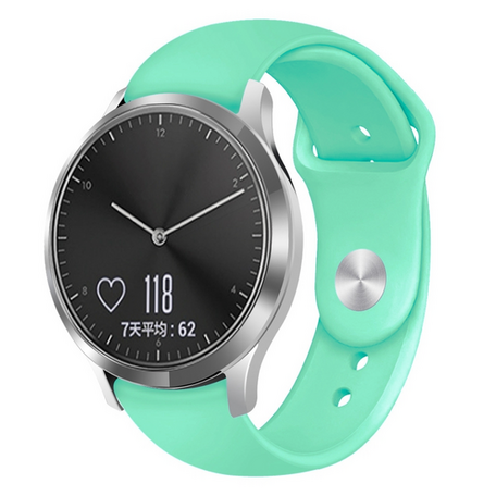 Huawei Watch GT 4 / GT 5 (41mm) & GT 5 Pro (42mm) - Sportbandje - Maat: Small - Zee groen