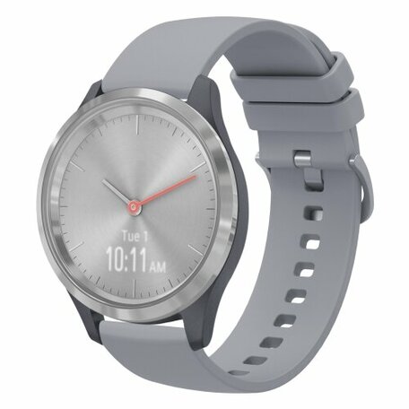 Huawei Watch GT 4 / GT 5 (41mm) & GT 5 Pro (42mm) - Soft siliconen bandje - Grijs