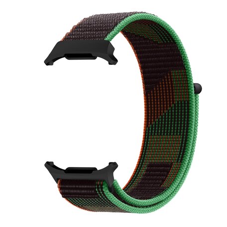 Nylon loop bandje - Groen - Samsung Galaxy Watch Ultra 47mm