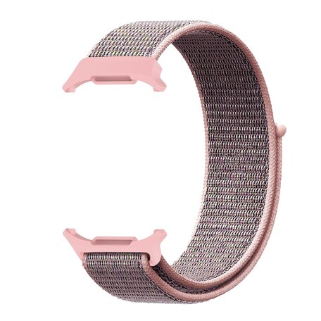 Nylon loop bandje - Roze  - Samsung Galaxy Watch Ultra 47mm