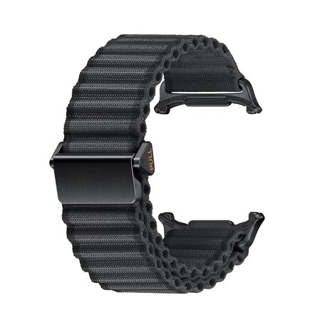 Trail band - Zwart - Samsung Galaxy Watch Ultra 47mm