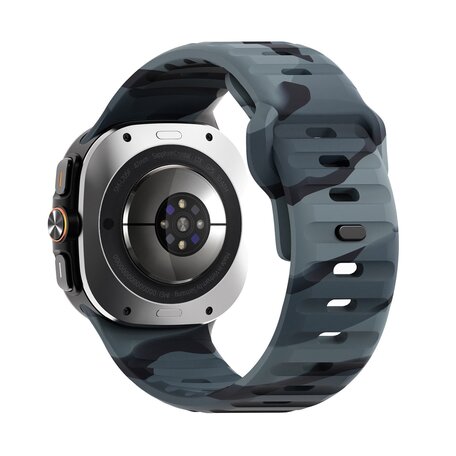 Wave siliconen bandje - Camouflage - Samsung Galaxy Watch Ultra 47mm