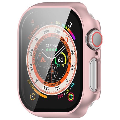 Apple Watch Hard Case Waterproof - Rosé goud - Geschikt voor Apple Watch 42mm - Series 10