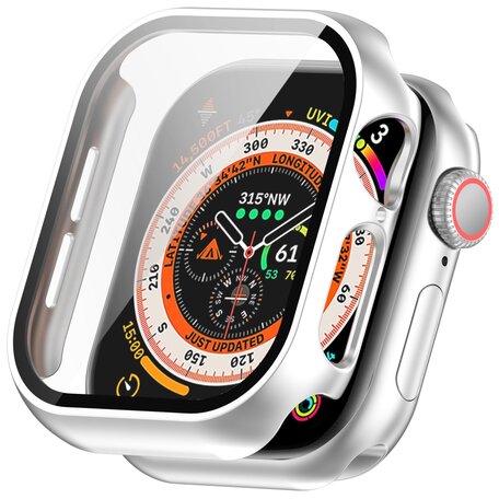 Apple Watch Hard Case Waterproof - Zilver - Geschikt voor Apple Watch 42mm - Series 10