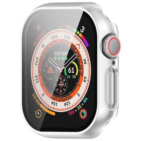 Apple Watch Hard Case Waterproof - Zilver - Geschikt voor Apple Watch 42mm - Series 10