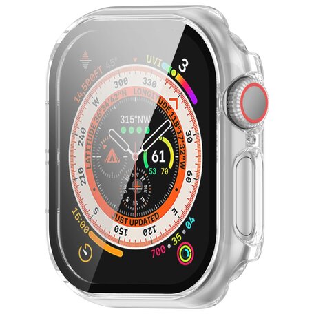 Apple Watch Hard Case Waterproof - Transparant - Geschikt voor Apple Watch 42mm - Series 10