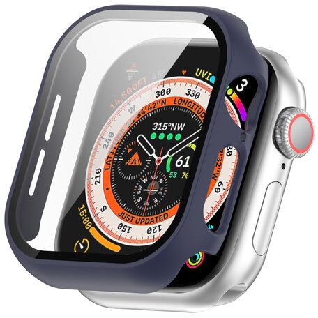 Apple Watch Hard Case Waterproof - Midnight blue - Geschikt voor Apple Watch 46mm