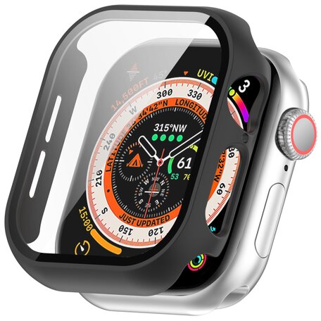 Apple Watch Hard Case Waterproof - Zwart - Geschikt voor Apple Watch 46mm