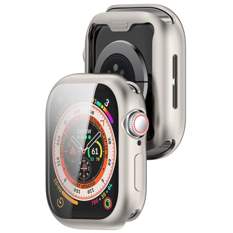 Apple Watch TPU case - Sterrenlicht / starlight - Geschikt voor Apple Watch 46mm