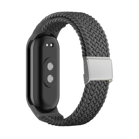 Braided nylon bandje - Grijs - Xiaomi Smart band 8