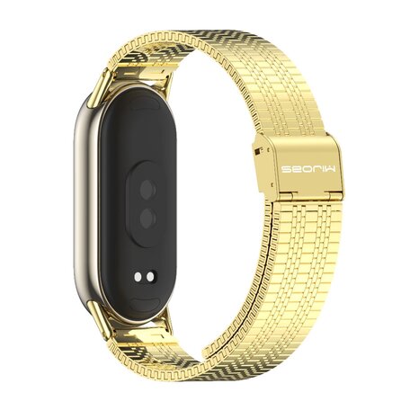 Stalen RVS band - Goud - Xiaomi Smart Band 8