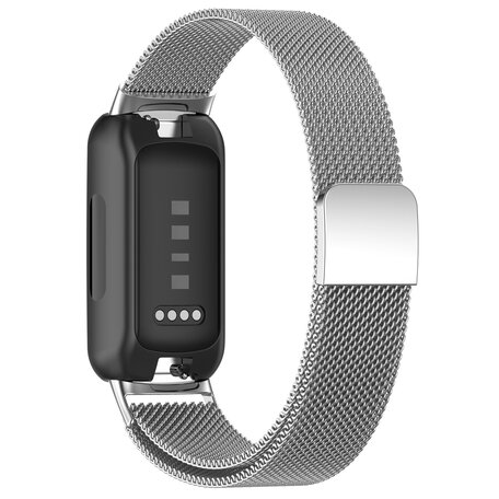 Fitbit Inspire 3 - Milanese bandje - Zilver