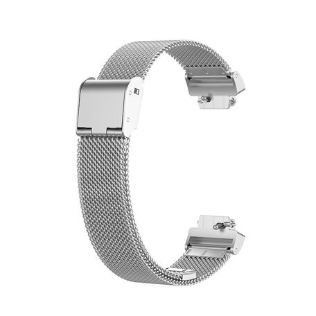 Fitbit Inspire 3 - Milanese band met klemsluiting - Zilver