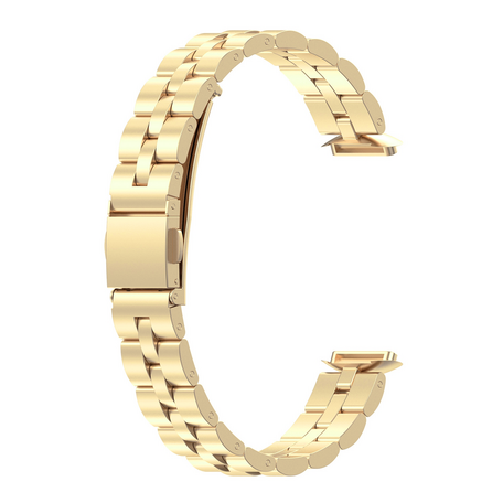 Fitbit Luxe - Stalen schakelband - Goud