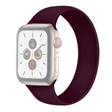 Solo Loop Link serie bandje - Maat: S - Paars - Geschikt voor Apple Watch 38mm / 40mm / 41mm / 42mm