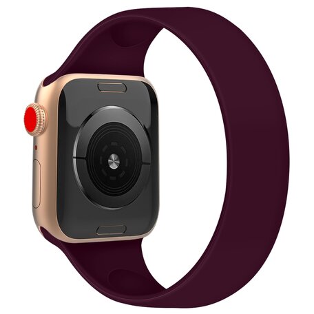 Solo Loop Link serie bandje - Maat: S - Paars - Geschikt voor Apple Watch 38mm / 40mm / 41mm / 42mm