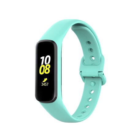 Siliconen bandje - Turquoise - Samsung Galaxy Watch Fit 2