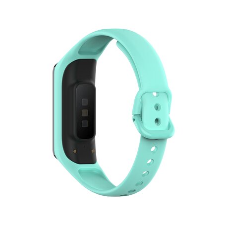 Siliconen bandje - Turquoise - Samsung Galaxy Watch Fit 2