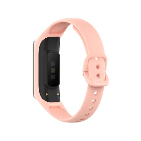 Siliconen bandje - Roze - Samsung Galaxy Watch Fit 2