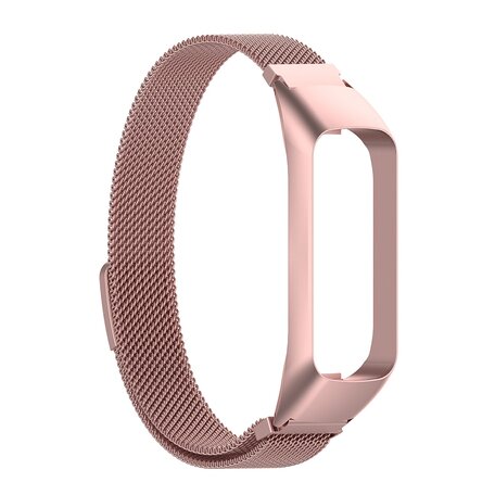 Milanese band - Rosé goud - Samsung Galaxy Watch Fit 2