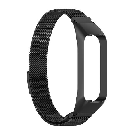 Milanese band - Zwart - Samsung Galaxy Watch Fit 2